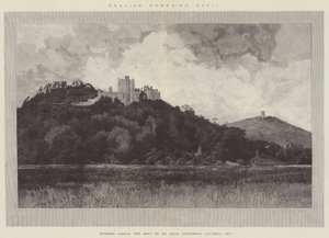 Dunster Castle, de Zetel van de Heer Hugh Courtenay Luttrell, MP
