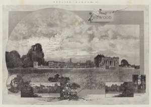 Engelse Huizen, Bowood door Charles Auguste Loye