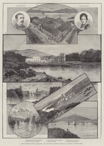Lady Burdett-Coutts in Ierland, de industriële visschool in Baltimore, County Cork