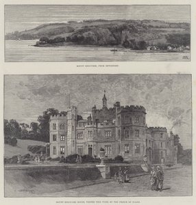 Mount Edgcumbe House door Charles Auguste Loye