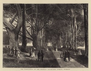 De thuiskomst van prinses Louise, Dhu Avenue, Inverary