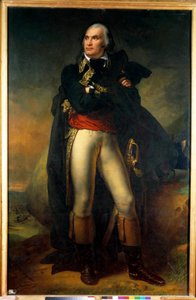 Portret van Charles Pichegru (1761-1804), opperbevelhebber van de legers van het Noorden, Sambre en Maas, Rijn en Moezel door Charles Auguste Steuben