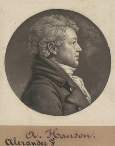 Alexander Contee Hanson door Charles B. J. Févret de Saint Mémin