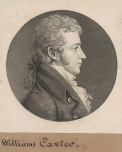 Bernard Moore Carter door Charles B. J. Févret de Saint Mémin