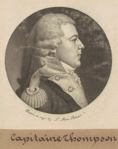 Kapitein Thompson door Charles B. J. Févret de Saint Mémin