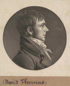 David Thomas door Charles B. J. Févret de Saint Mémin