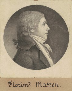 Florimond Masson door Charles B. J. Févret de Saint Mémin