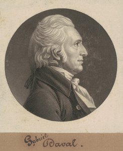 Gabriel Duvall door Charles B. J. Févret de Saint Mémin