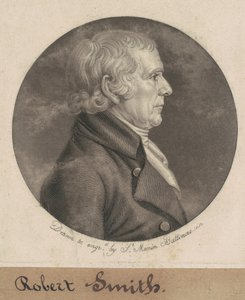 Isaac Smith II door Charles B. J. Févret de Saint Mémin