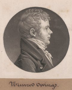 Isaac Van Bibber door Charles B. J. Févret de Saint Mémin