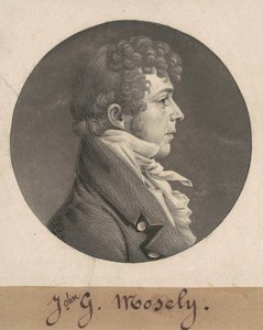 J. G. Mosely door Charles B. J. Févret de Saint Mémin