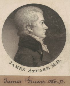 James Stuart door Charles B. J. Févret de Saint Mémin