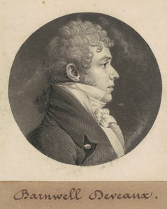 John Barnwell Deveaux door Charles B. J. Févret de Saint Mémin