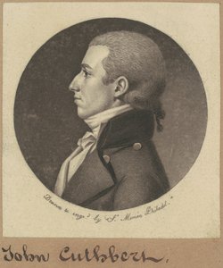 John Cuthbert door Charles B. J. Févret de Saint Mémin