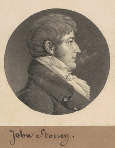 John Stoney door Charles B. J. Févret de Saint Mémin
