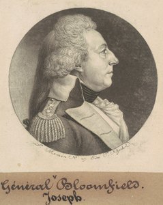 Joseph Bloomfield door Charles B. J. Févret de Saint Mémin