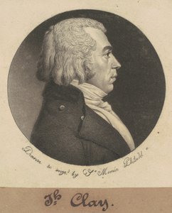 Joseph Clay door Charles B. J. Févret de Saint Mémin