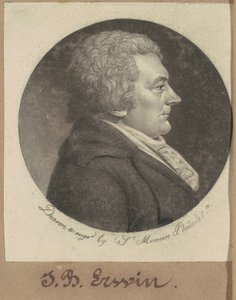 Joseph Erwin door Charles B. J. Févret de Saint Mémin