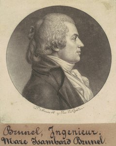 Marc Isambard Brunel door Charles B. J. Févret de Saint Mémin