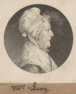 Martha Lampley Levy door Charles B. J. Févret de Saint Mémin