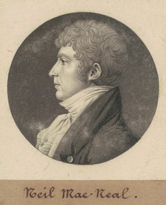 Neil MacNeal door Charles B. J. Févret de Saint Mémin