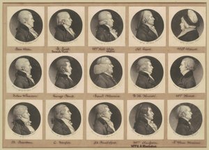 Saint-Mémin collectie van portretten, groep 11