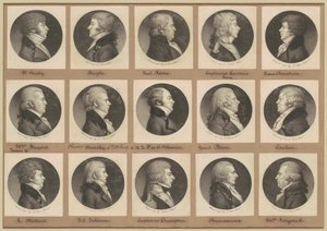 Saint-Mémin Collectie van Portretten, Groep 18