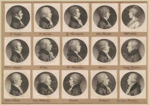 Saint-Mémin collectie van portretten, groep 21
