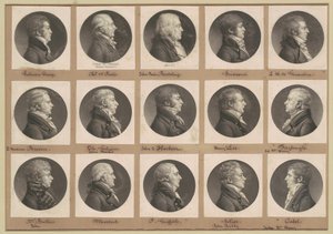 Saint-Mémin Collectie van Portretten, Groep 37