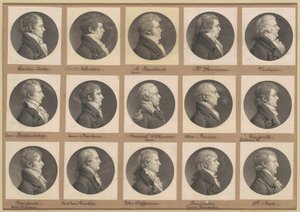 Saint-Mémin Collectie van Portretten, Groep 39
