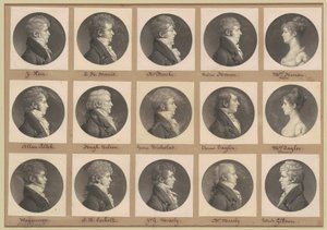 Saint-Mémin collectie van portretten, Groep 42