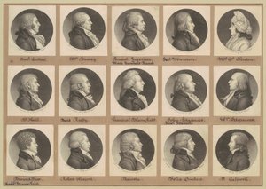 Saint-Mémin Collectie van Portretten, Groep 8