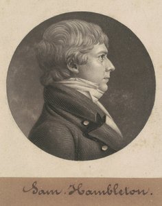 Samuel Hambleton door Charles B. J. Févret de Saint Mémin