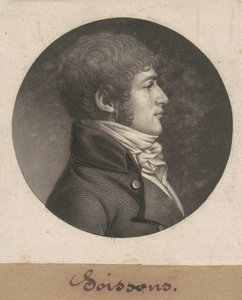 Soissons door Charles B. J. Févret de Saint Mémin