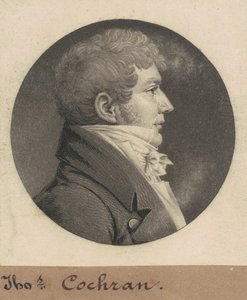 Thomas Cochran door Charles B. J. Févret de Saint Mémin