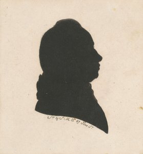 Onbekende Mannelijke Silhouet