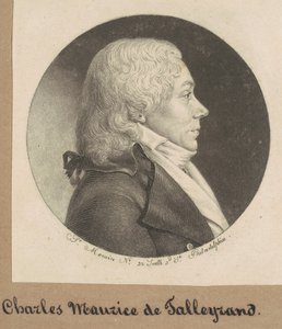 Onbekende man door Charles B. J. Févret de Saint Mémin