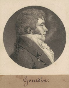 Onbekende Man door Charles B. J. Févret de Saint Mémin