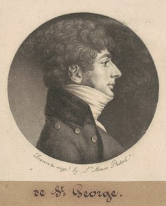 de St. George door Charles B. J. Févret de Saint Mémin