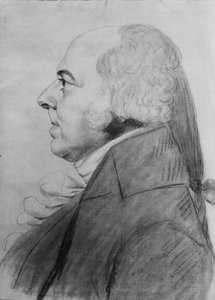 John Adams door Charles Balthazar Julien Févret de Saint-Mémin