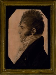 Portret van een Man, c. 1804 door Charles Balthazar Julien Févret de Saint Mémin