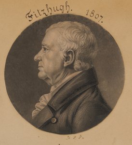 William Fitzhugh door Charles Balthazar Julien Févret de Saint-Mémin