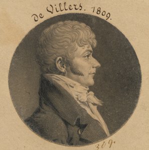 de Villers door Charles Balthazar Julien Févret de Saint-Mémin