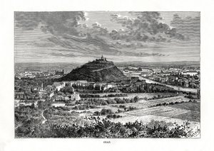 Graz, Oostenrijk, 1879 door Charles Barbant