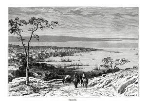 Triëst, Italië, 1879 door Charles Barbant