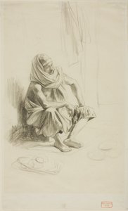 Zittende Arabier