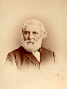 Ivan Toergenjev, Russische auteur, late 19e eeuw