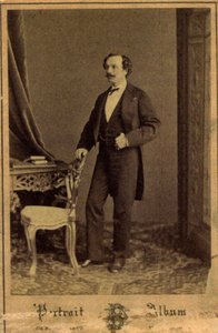 Marius Petipa, Russische balletdanser en choreograaf, ca. 1855