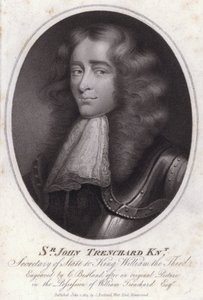 Sir John Trenchard, Engelse politicus en staatssecretaris voor het noordelijke departement onder koning Willem III