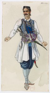 Holmès - De Zwarte Berg - kostuumontwerpen van Charles Bianchini - 18. Mirko door Charles Bianchini